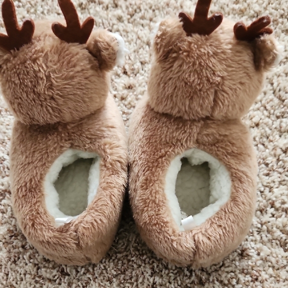 Cute Deer Plush Slippers - Picture 5 of 6